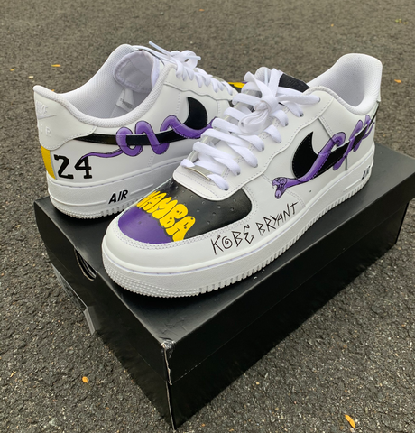 Air force 1 2025 low kobe black mamba